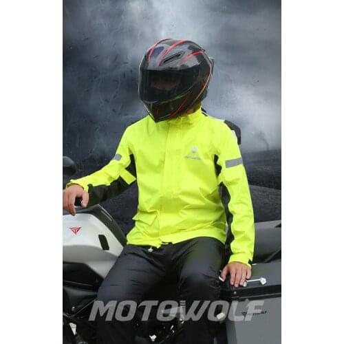 Outdoors Raincoat Suit Motorcycle Waterproof Cycling Impermeable Mountaineering raincoat Hiking Yagmurluk Erkek Rain Gear BE50rc
