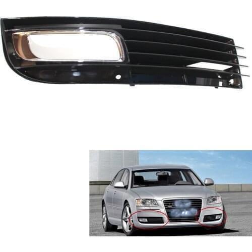 Right Car Lower Bumper Fog Light Lamp Grille fit fit for Audi A8 D3 08-10