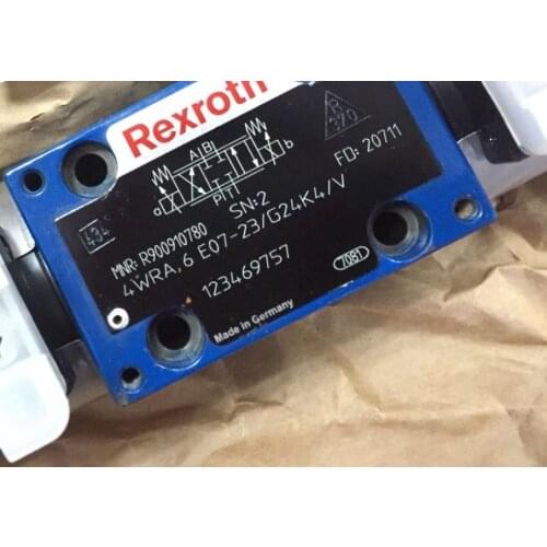 R900910780 NEW REXROTH VALVE 4WRA 6 E07-2X/G24K4/V