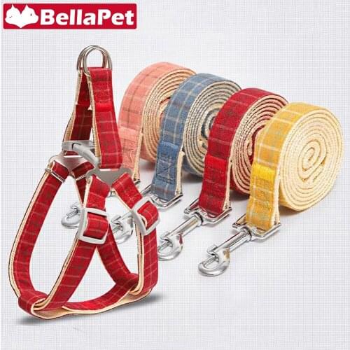 Luxury Dog Harness and Leash Set Fashion Dog Vest Harness for Dogs Pet Product French Bulldog Dog Accessories Pitbull Chihuahua