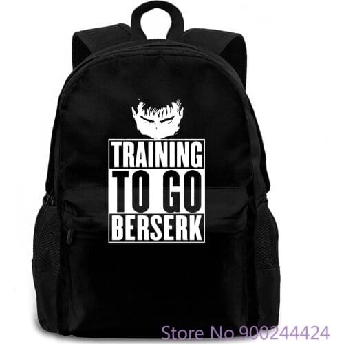 Berserk - Traininger To Go Berserk Berserk Anime Ultra Leisure women men backpack laptop travel school adult student