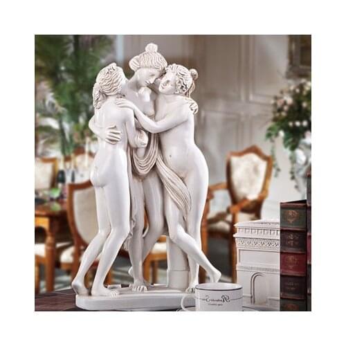 Statue goddess plaster sculpture resin crafts handicraft art gift Famous beauty woman Beauty character crafts home decoration