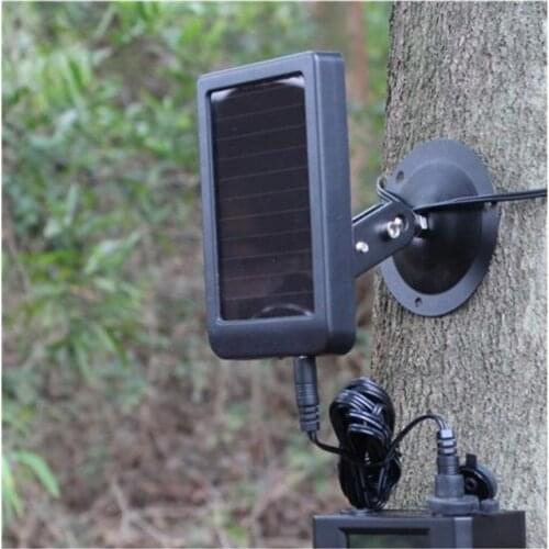 HC300M HC350M HC550M HC550G HC700G External Solar Powered Panel Charger for Hunting Camera Photo Traps Power Supply 3