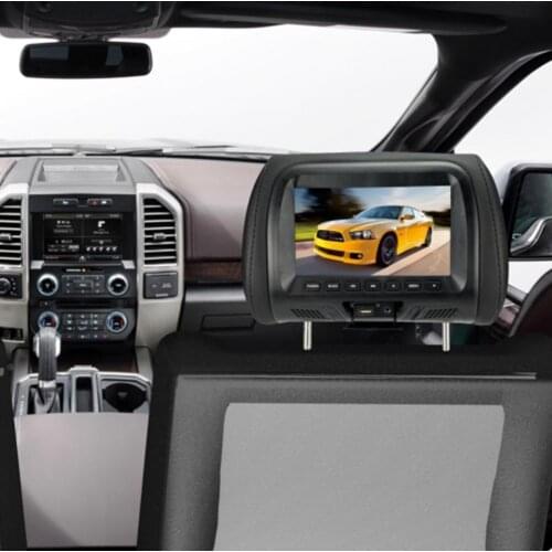 55% Hot Sales!!! L7M Rear Seat Entertainment LED LCD Screen Universal 7 Inch High Definition Headrest Monitor for Car