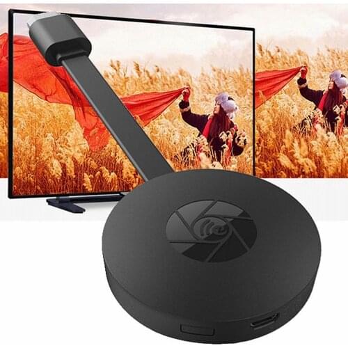 Wireless Dongle WiFi Display Dongle HD 1080P Wireless Screen Converter Support Airplay/Miracast/DLNA for Cellphone Laptop TV