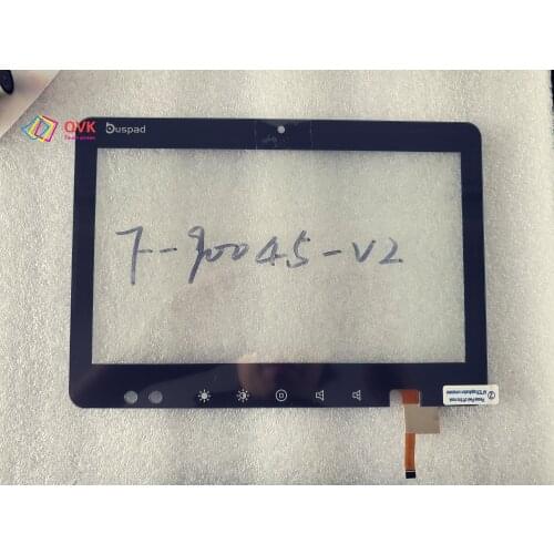 Black touch screen P/N F-90045-V2 Tablet Capacitive Touch Screen Panel Repair Replacement Parts Free Shipping