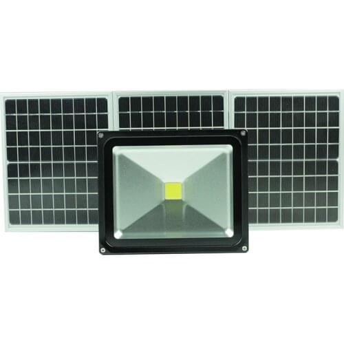 50W solar light outdoor LED light flood light solar garden light projector with switch dimming