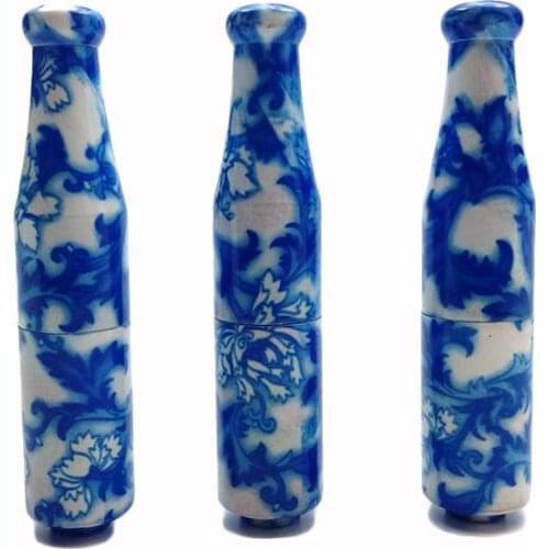 Ceramic Smoke Metal Snuff Pipes Creative Smoking Pipe Herb Tobacco Pipe Grinder Lighters & Smoking Accessories