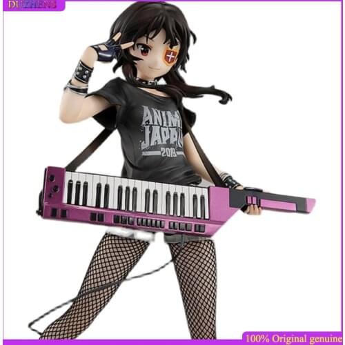 Kono Subarashii Sekai ni Shukufuku wo! Megumin Rock style 22cm Action Figure Anime Figure Model Toys Figure Collection Doll Gift