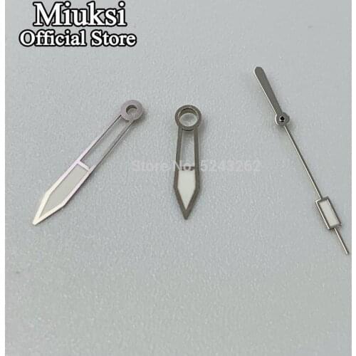 Miuksi silver watch hands fit Miyota 8205 8215 821A Mingzhu DG 2813 3804 movement