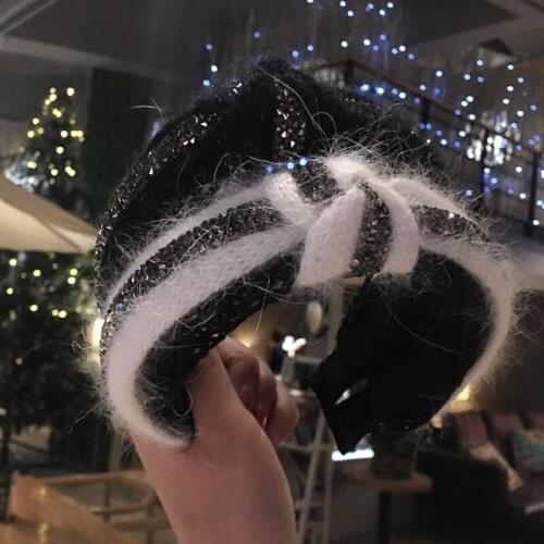 2020 New Women Headband Twist Hairband Girl Bows Headbands Cross Turban Hairbands Headwear Hair Hoop Girls Hair Accessories