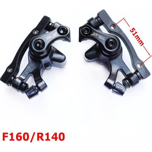 F160 / R140 One Pair Bicycle Front Disc Brake Bike CaliperAluminum Alloy Brake Bike Part Good Quallity