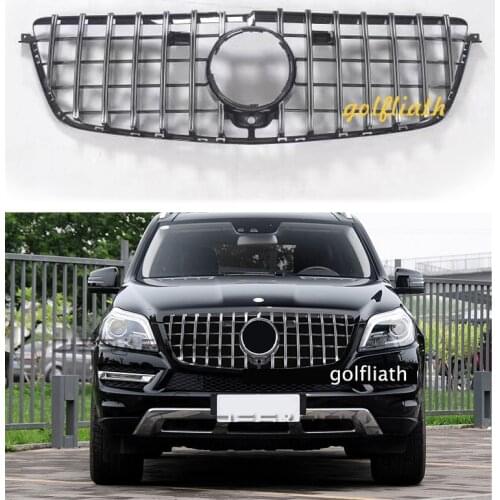 GL class X166 GT R grille for Mercedes GL X166 GL 500 GL550 GL63 SUV Grid GL pre-facelift lattice 2013 2014 2015
