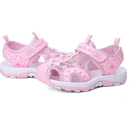 Girls Sandals kids sandals Childrens Shoes summer girls sport shoes girl beach shoes size zapatillas de deporte 27-37 sale new