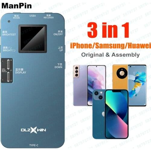 DLZXWIN S300 LCD Screen Tester For iPhone 12 Pro MAX Mini 11Pro XS X 8 7 6S 6 Plus True Tone Repair 3D Display Touch Testing Box