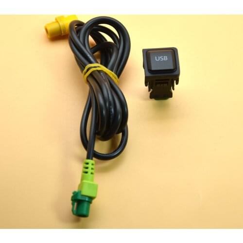 USB SWITCH CABLE FOR Cellphone data line RCD510 RNS315 FOR GOLF MK6 SCIROCCO JETTA 5KD035726A 5KD-035-726-A