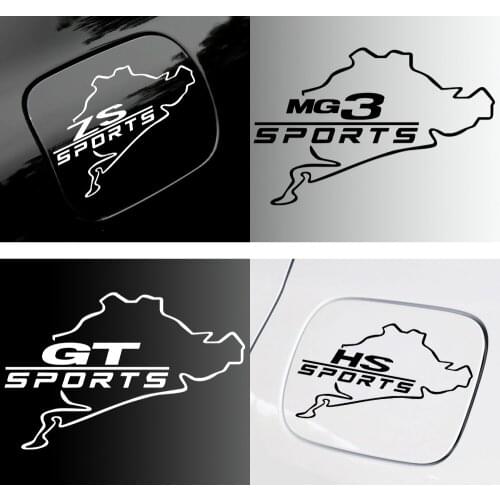 Ca Styling Vinyl Tank Cap Trunk Fashion Creative Decoration Sticker For Morris Garages MG ZS GS 5 Gundam 350 Parts TF GT 6