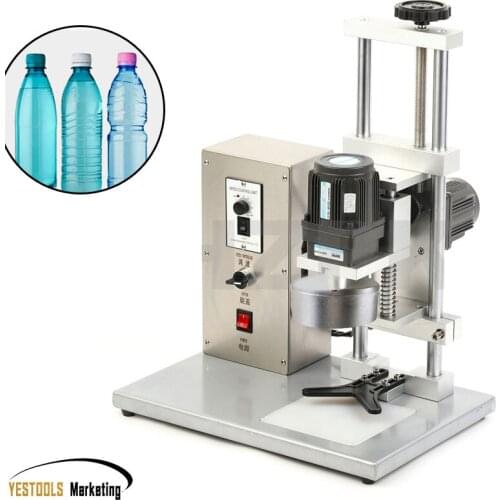 Electric 10-50mm Round Bottle Capping Machine DDX-450 Desktop Automatic Capper Cap Screwing /Locking Machine