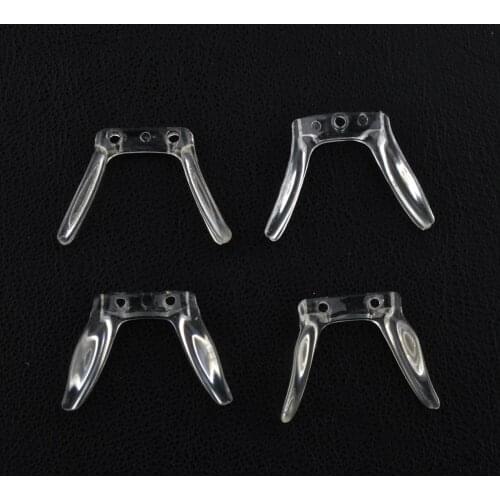10pcs Bridge Conjoined PVC plastic Nose Pads eyeglasses eyewear nose pads