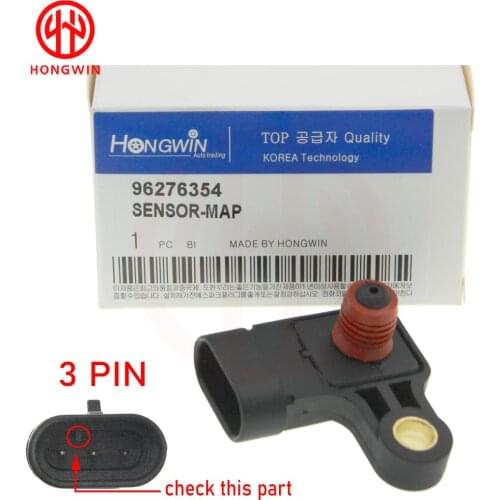 96276354 25184080 MAP Sensor For CChevrolet Daewoo Lanos Leganza Nubiba Rezzo 1.6 1.8 2.0L