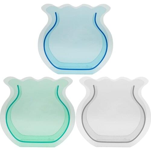 Nordic Acrylic Vase Art Geometric Water Flower Vases for Home Decorations Desktop Decor Wedding Fish Container Vase