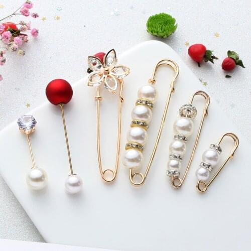 High-end atmospheric trouser waist becomes smaller artifact skirt waist fixed clothes brooch accessories anti-failure pin artifa