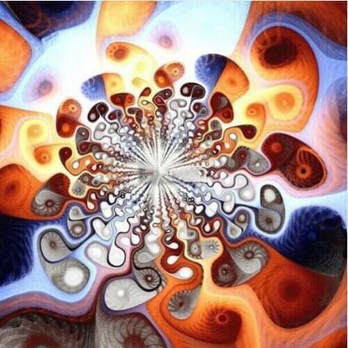 DIY 5D Mosaic Embroidery Abstract Art Diamond Painting Cross Stitch Kit Home Decor Full Square/round Drill Picture By Numbers