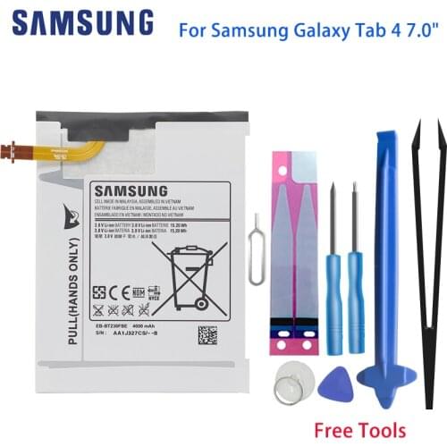 Samsung Galaxy Tab 4 7.0 Tablet Battery EB-BT230FBE 4000mAh For Samsung Galaxy Tab 4 7.0" SM-T230 SM-T231 SM-T235 SM-T239 +Tools