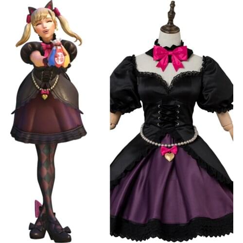 DVA Cosplay D.VA Game OW Cosplay Hana Song Costume Black Dress Sets Uniform Halloween Party Carnival Christmas Costumes