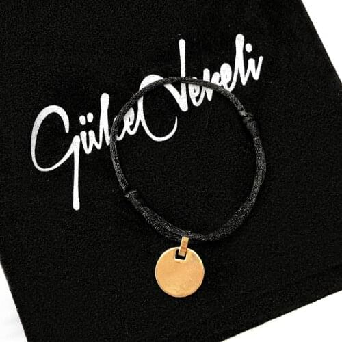 GULCE DERELI, CIRCLE CHARM BRACELET, BRACELETS, CHARM BRACELETS, GIFT BOX, GOLD/SILVER PLATED