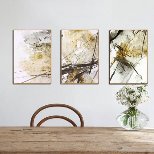 Graffiti Art Painting Canvas Print Painting Abstract Landscape Nordic Style Wall Art Picture For Home Decoration Unframed