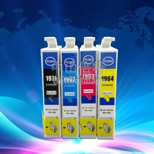INK WAY Full set of replacement ink cartridge for Epson T196 | T197 | T1971 | T1961 | T1962 | T1963 | T1964 ink cartridge