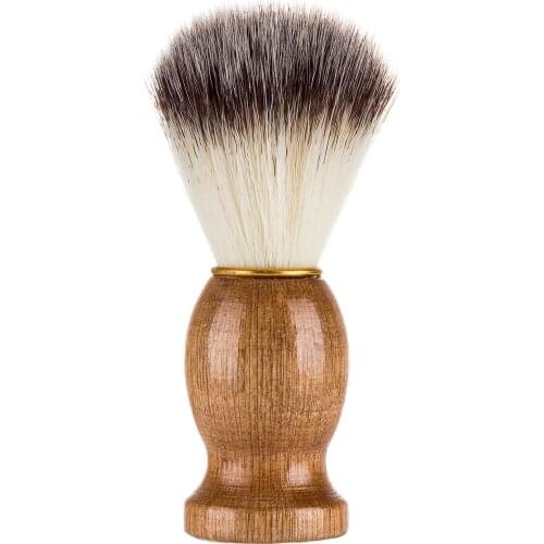 Badger Hair Mens Beard Shaving Brush Men Facial Beard Cleaning Grooming Appliance Shave Tool Razor Brush Barber Tool