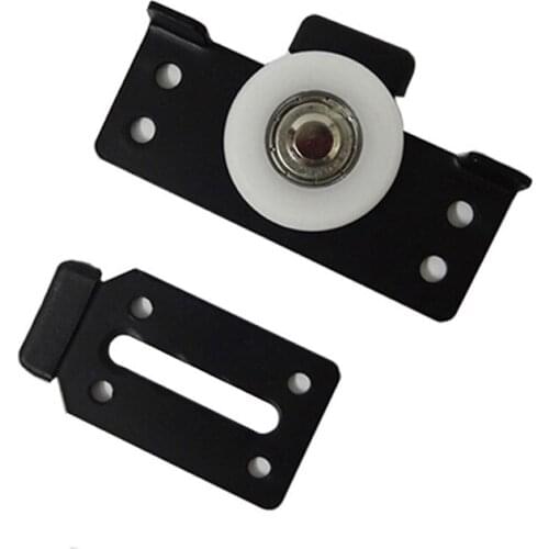 2set Wardrobe Sliding Door Pulley Wheels Rollers Kit Cabinet Wardrobe Door Moving Wheels Wooden Door Rollers