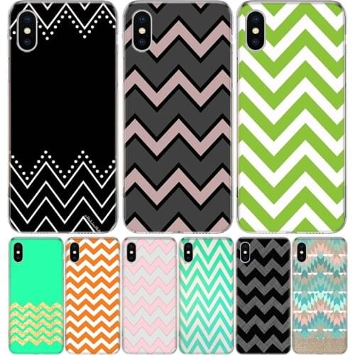 Silver Green stripe Glitter Cover Phone Case For Iphone 11 12 Mini Pro 7 6 X 8 6S Plus XS MAX + XR 5S SE 10 9 Art TPU Coque Capa