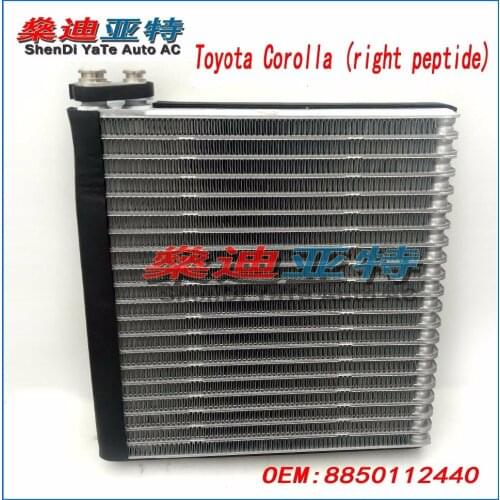 ShenDi YaTe Auto AC Car Air conditioning evaporator core for Toyota Corolla Evaporator (right peptide) oem 8850112440