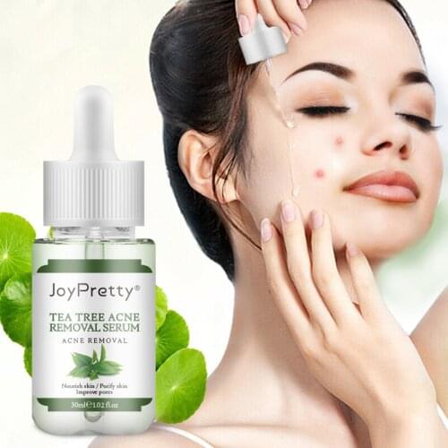 30ml AUQUEST Tea Tree Oil Serum Acne Treatment Hyaluronic Acid Face Serum Moisturizer Whitening Essence Skin Care Cosmetics skin