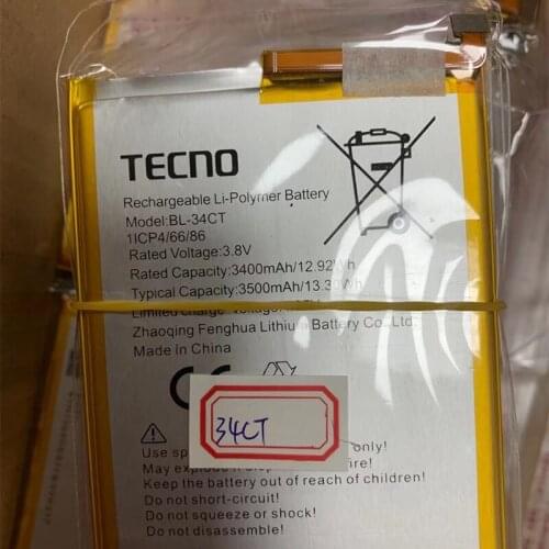 High Quality Battery for Tecno BL-34CT BL-49HT
