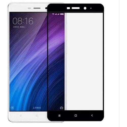 9H 3D Curved Tempered Glass For Redmi 4 4A Full Cover Screen Protector For Xiaomi Redmi Note 4 4A 4X Protector Film