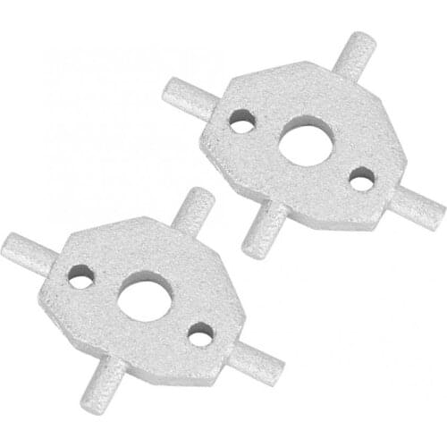 1 Pair Headlight Washer Nozzle Cover Pivot Swivel Cruciform 271893275580 Fit for Jaguar X type S Type Car Wash Tools