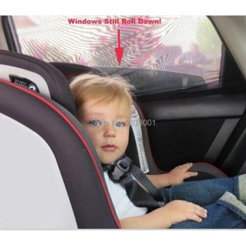 2Pcs/Set Car UV Protection Curtain Sunshade Accessories for nissan toyota corolla audi a3 ford fiesta seat leon subaru volvo