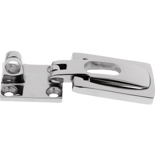 316 Stainless Steel Boat Door Latch Catch, Anti-Rattle Hold Down Clamp Lock, Marine Hardware, 2 3/4 inch 70mm - Silver