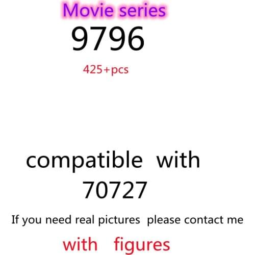 425pcs 9796 Building Block Toy Movie Series 70727 Assembled Building Block Childrens Toy Gifts
