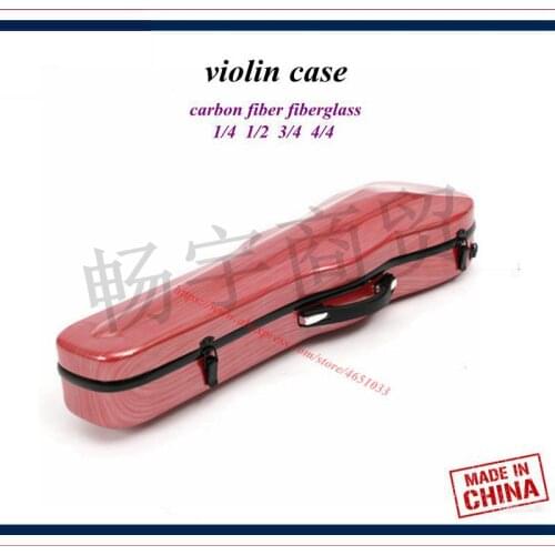 Violin case bag violin accessories pink Violin box carbon fiber fiberglass backpack 1/4 1/2 4/4 3/4 violin parts