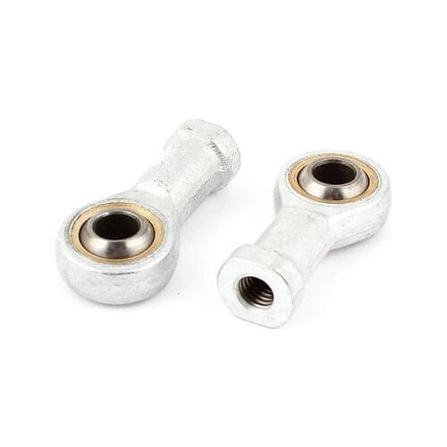 10mm Hole Dia Female Thread Connector Rod End Joint Bearing 2 Pcs