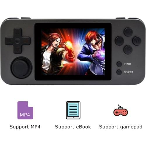Aluminum Alloy Pocket Game Player 2.8" IPS Screen Handheld RG280M Game Console with 3000 Retro Games