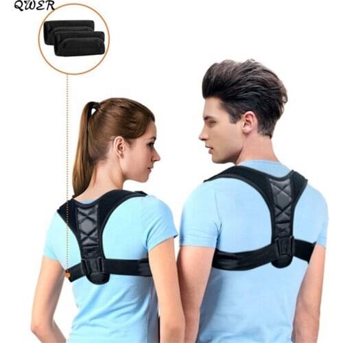 Clavicle Back Posture Corrector Adjustable Adult Children Back Brace Support Belt Spine Shoulder Lumbar Posture Correction Belt