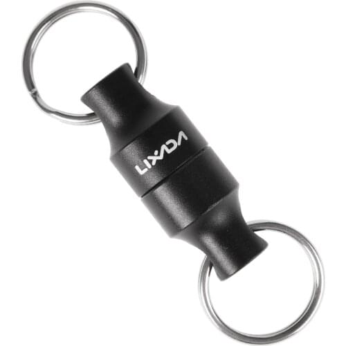 Lixada Fly Fishing Magnetic Net Release Holder Keeper Magnet Clip Landing Net Connector with Coiled Lanyard Fishing Line Clipper