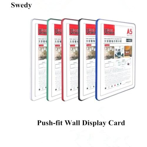 A4 Table Top & Wall Mount Plastic Picture Photo Frame Sets Sign Holder Poster Board 8.5x11 For Document Artwork