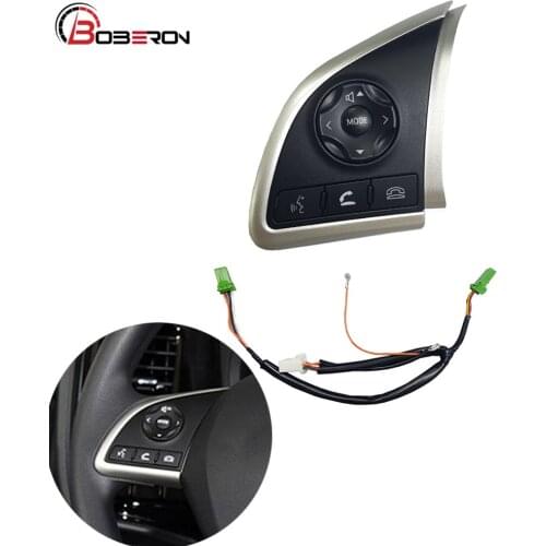 Steering Wheel Audio Volume Bluetooth Cruise Control Switch For Mitsubishi Outlander ASX Space Star 2013 2014 2015